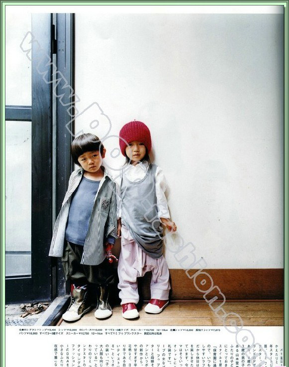 Sesome 07年9月刊日本专业儿童服装杂志(1)